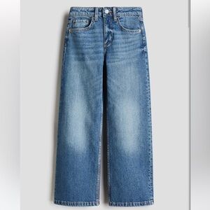 H&M Wide Leg Denim Jeans size 8